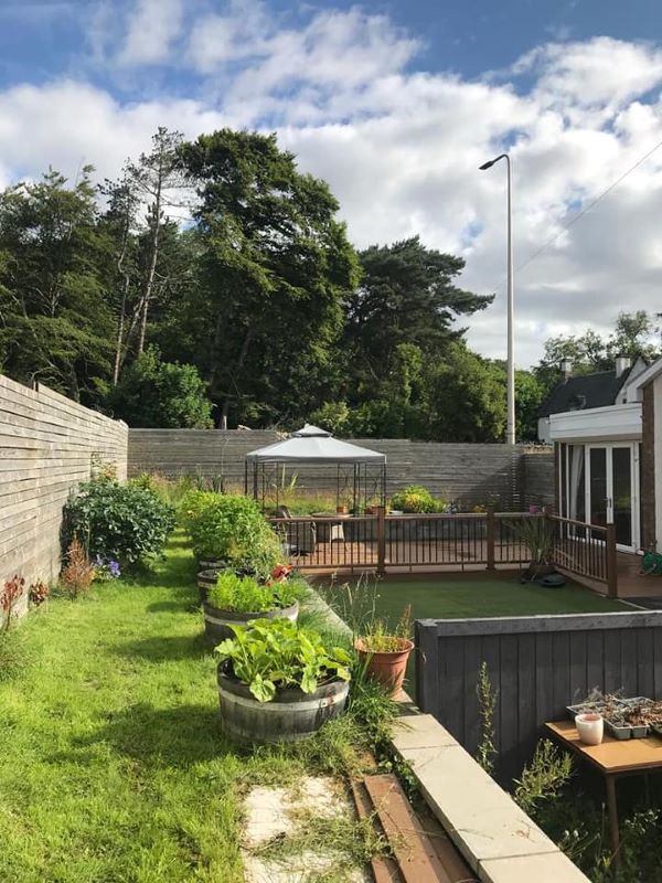 Wild Garden, Gazebo and Decking at Careoligy